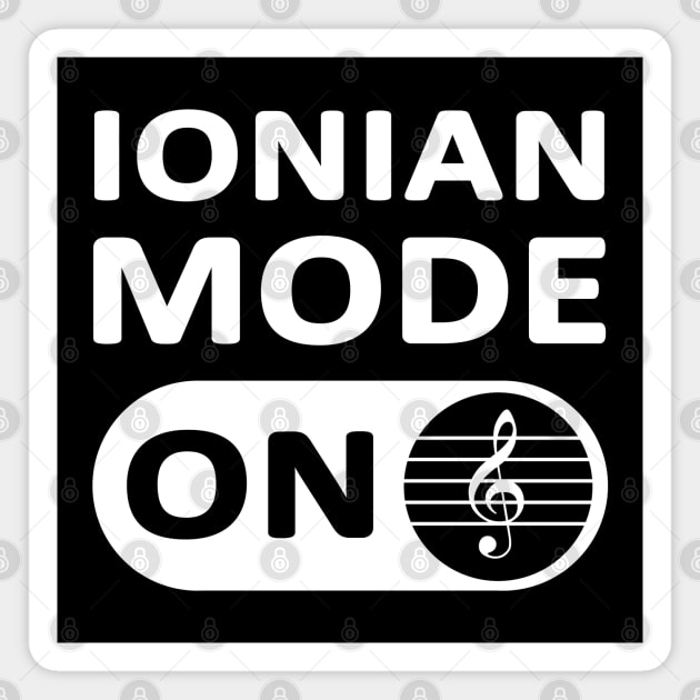 Ionian Mode Magnet by TMBTM